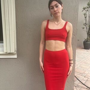 Elegant Red Women's set from inamorata